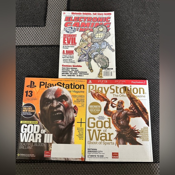 3 gaming magazines - Picture 1 of 1